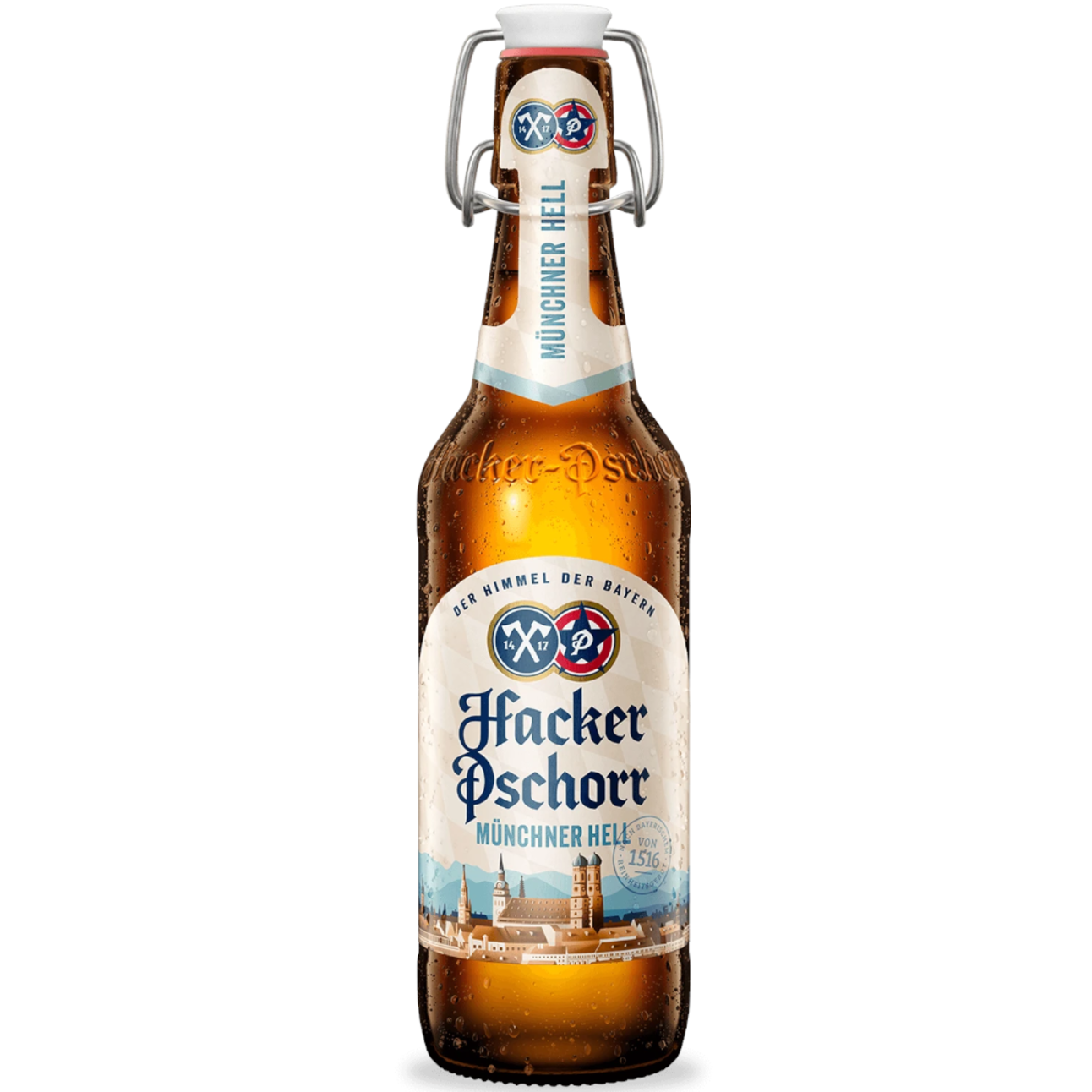 Hacker Pschorr Munchner Hell 500ml-World Beer-Fountainhall Wines