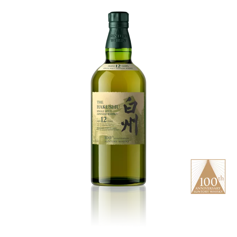 Hakushu Japanese 12 Year Old Malt 100th Anniversary Limited Edition Suntory Whisky-Japanese Whisky-Fountainhall Wines