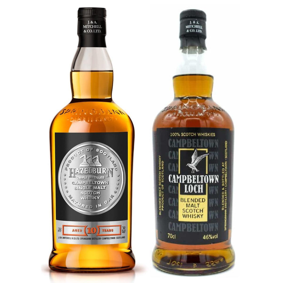 Hazelburn 10 Year Old & Campbeltown Loch Bundle-Single Malt Scotch Whisky-Fountainhall Wines