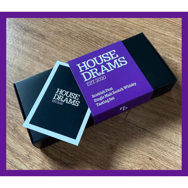 House Drams Whisky Tasting Set - Scottish Peat (5x30ml) - Single Malt Scotch Whisky-Single Malt Scotch Whisky-Fountainhall Wines