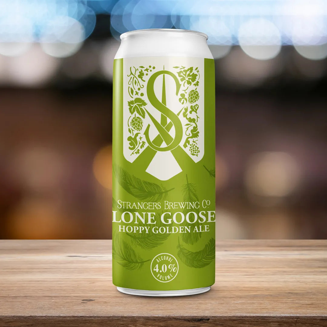 Strangers Brewing Co. Lone Goose - Hoppy Golden Ale 440ml Can