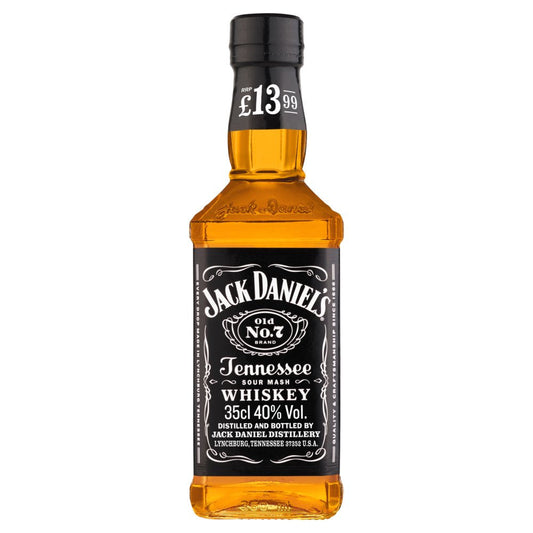 Jack Daniels Old No.7 Tennessee Whiskey 35cl (Price Marked £13.99)-American Whiskey-Fountainhall Wines