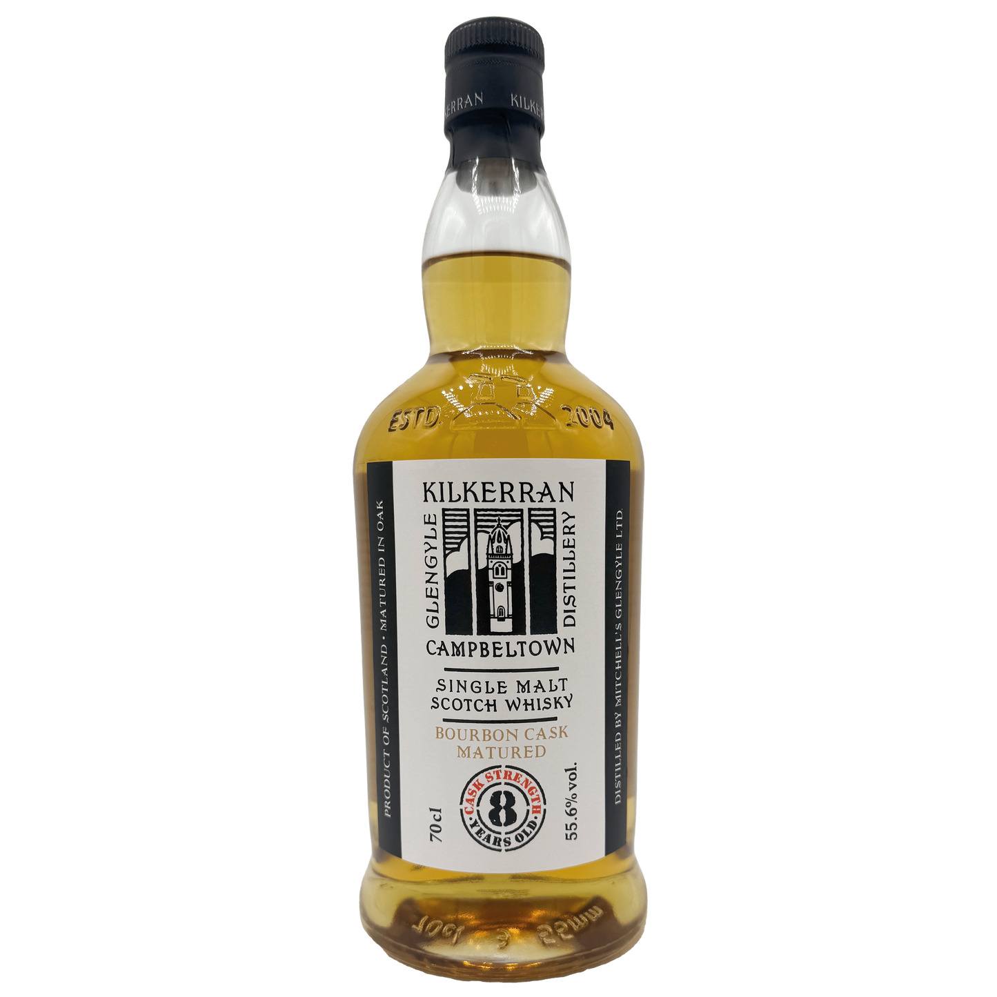 Kilkerran 8 Year Old Bourbon Cask Strength 2025 Release - Single Malt Scotch Whisky-Single Malt Scotch Whisky-Fountainhall Wines