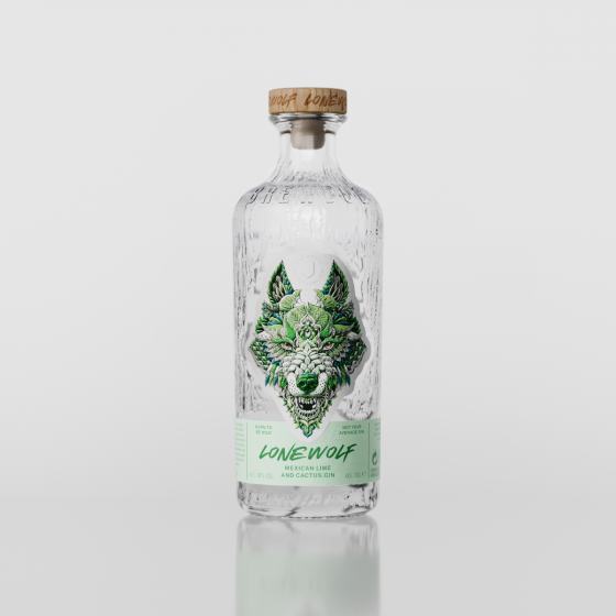 LoneWolf Mexican Lime & Cactus Gin-Gin-Fountainhall Wines