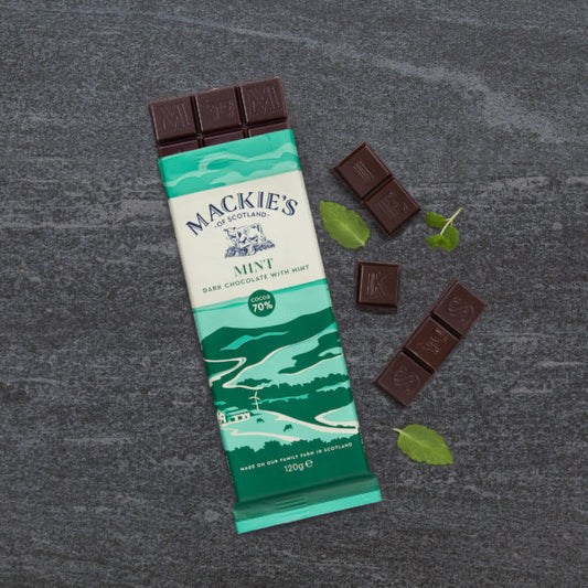 Mackie's Mint Chocolate 120G-Confectionery-Fountainhall Wines