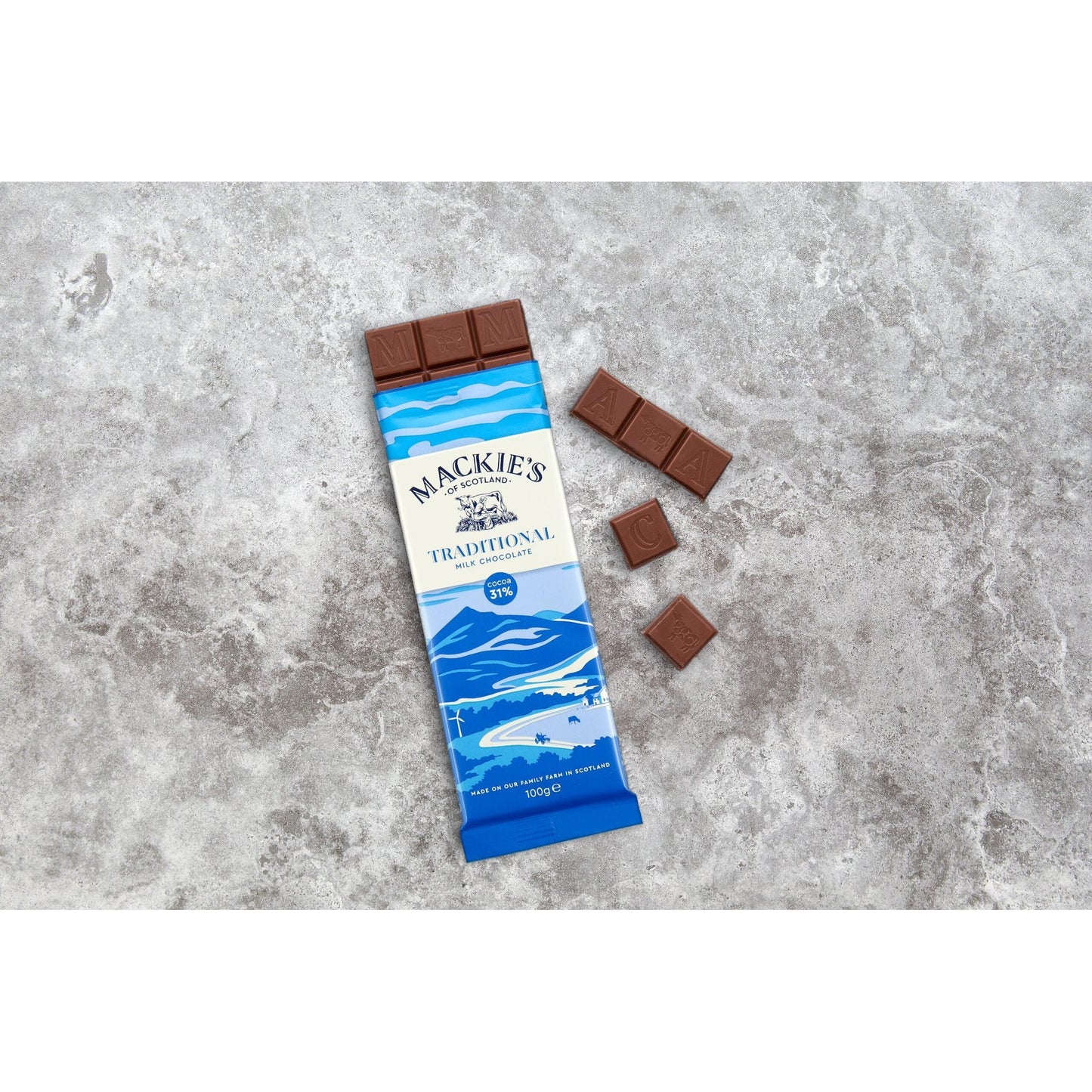 Mackie's Traditional Milk Chocolate 100G-Confectionery-Fountainhall Wines