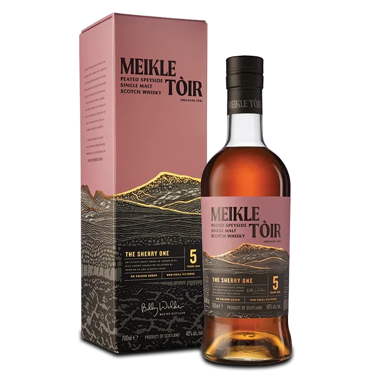 Meikle Toir - The Sherry One 5 Year Old-Single Malt Scotch Whisky-Fountainhall Wines