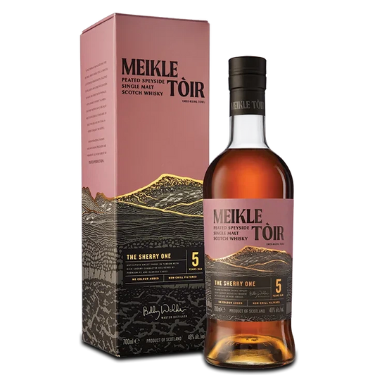 Meikle Toir - The Sherry One 5 Year Old-Single Malt Scotch Whisky-Fountainhall Wines