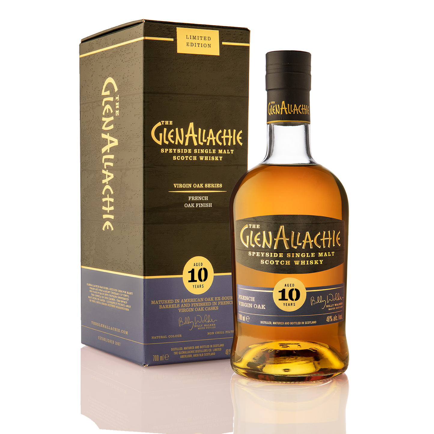 Meikle Toir - The Turbo 5 Year Old (2025 Edition) & GlenAllachie Virgin Oak Series: French Virgin Oak 10 Year Old Limited Edition - Single Malt Scotch Whisky Bundle-Fountainhall Wines