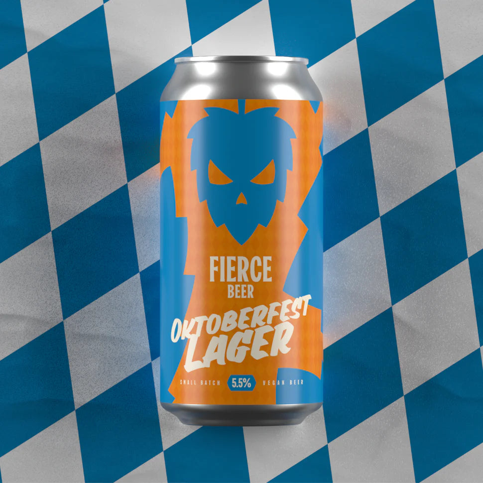 Fierce Oktoberfest Lager - 440ml Can