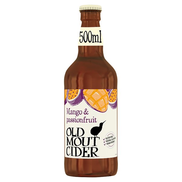 Old Mout Mango & Passionfruit Fruit Cider 500ml-Cider-Fountainhall Wines