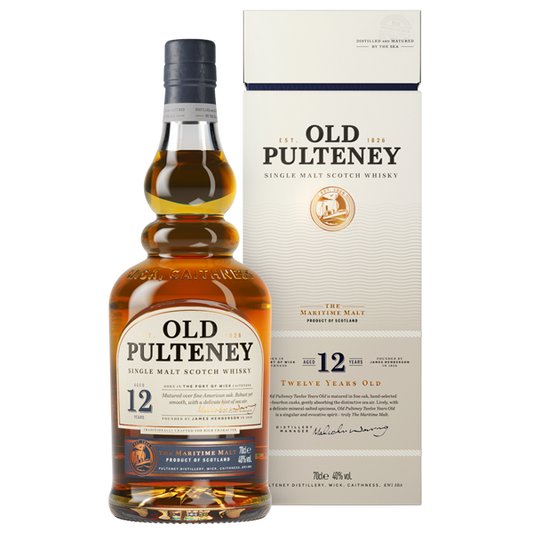 Old Pulteney 12 Year Old - Single Malt Scotch Whisky-Single Malt Scotch Whisky-5010509060028-Fountainhall Wines