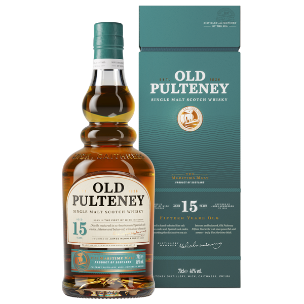 Old Pulteney 15 Year Old - Single Malt Scotch Whisky-Single Malt Scotch Whisky-Fountainhall Wines