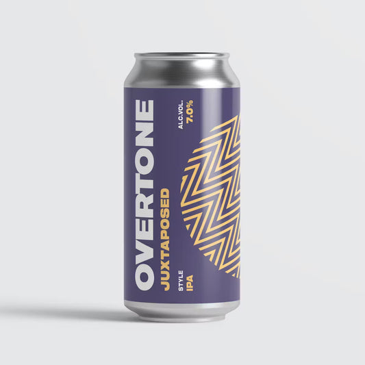 Overtone Juxtaposed 7.0% IPA - 440ml Can-Scottish Beers-Fountainhall Wines