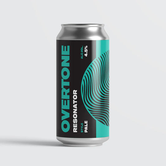 Overtone Resonator 4.5% Pale Ale - 440ml Can-Scottish Beers-Fountainhall Wines