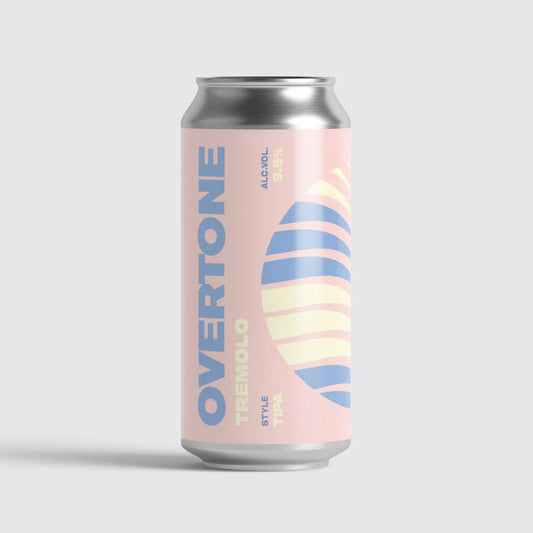 Overtone Tremolo 9.5% Oat Cream TIPA- 440ml Can-Scottish Beers-Fountainhall Wines