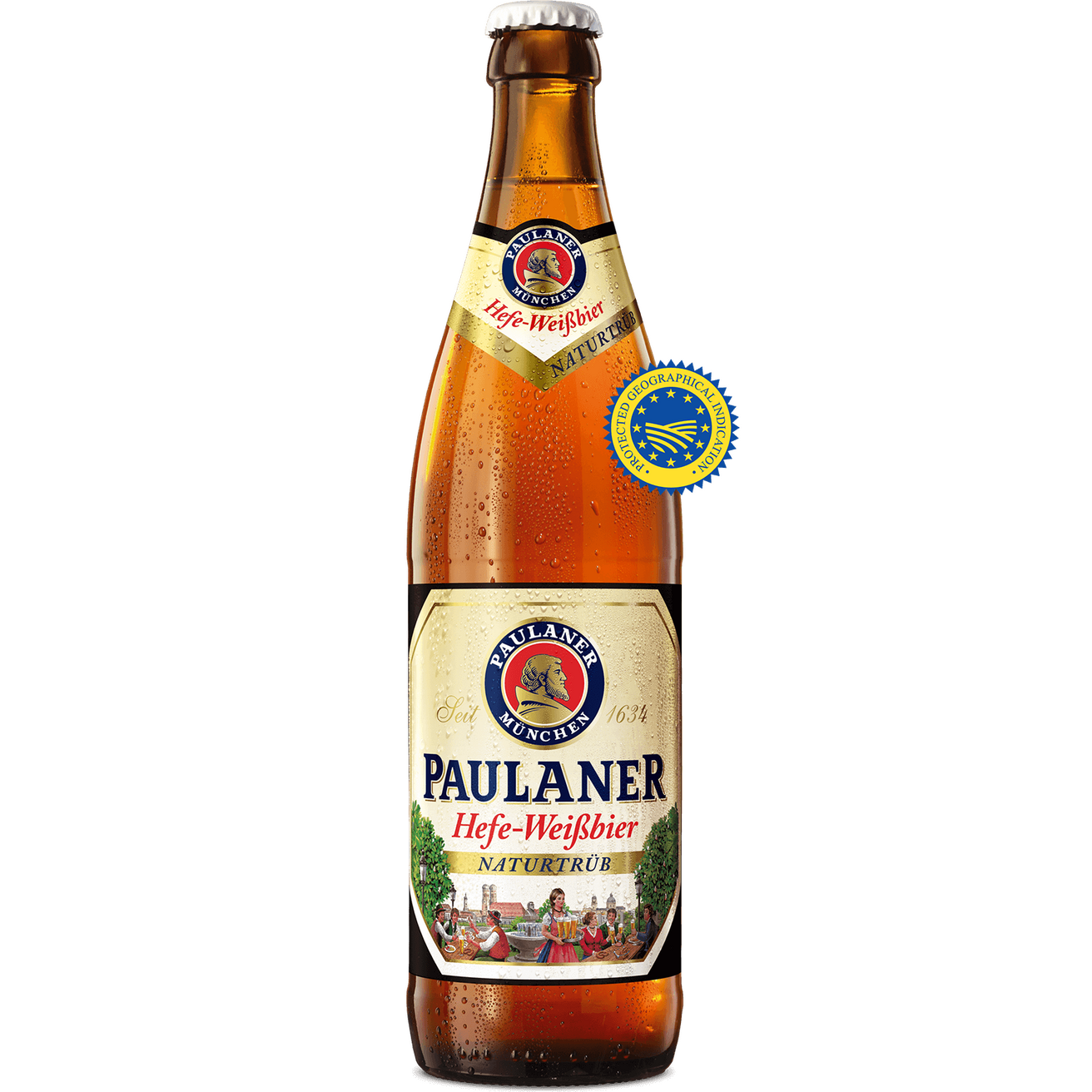 Paulaner München Hefe Weissbier Naturtrüb - Wheat Beer 500ml-World Beer-Fountainhall Wines