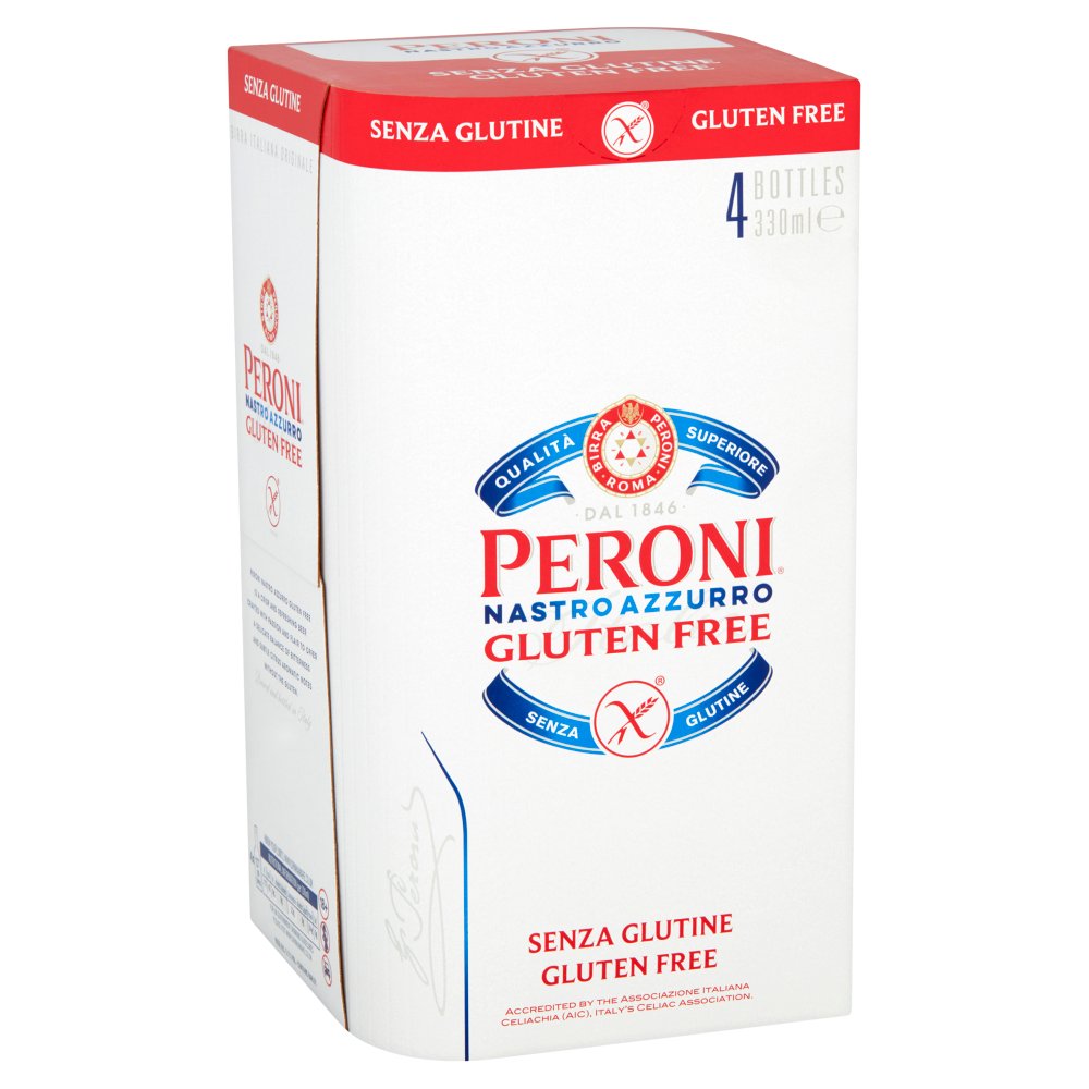 Peroni Gluten Free 4x330ml-World Beer-Fountainhall Wines