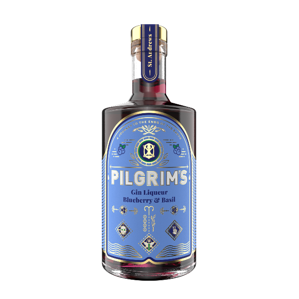 Pilgrim's Blueberry & Basil Gin Liqueur 50cl-Gin-Fountainhall Wines