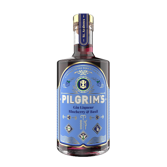 Pilgrim's Blueberry & Basil Gin Liqueur 50cl-Gin-Fountainhall Wines