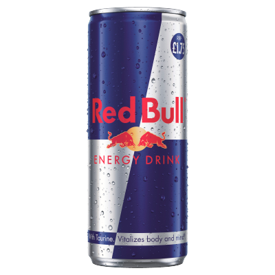 Red Bull Energy Drink 250ml Can (Price Marked £1.75)-Soft Drink-Fountainhall Wines