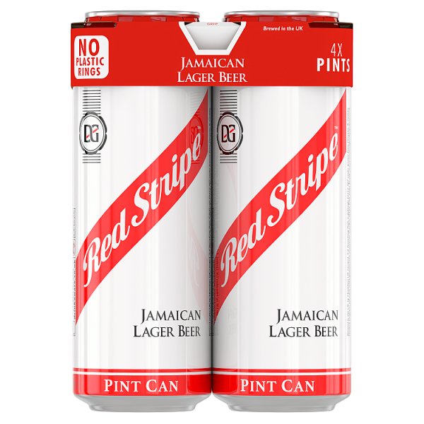 Red Stripe - Jamaican Lager Beer 4x568ml-World Beer-Fountainhall Wines