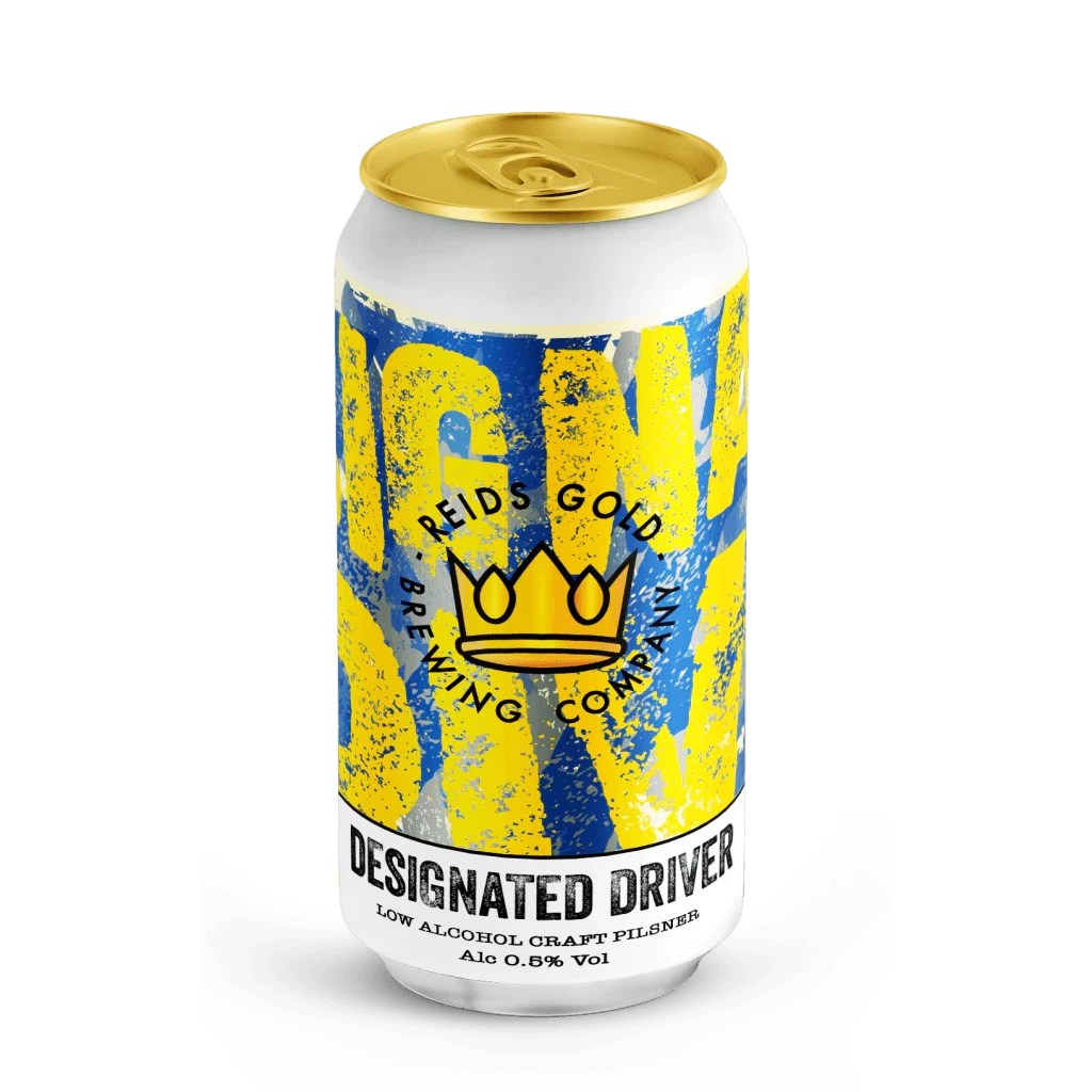 Reids Gold Designated Driver - Low Alcohol Craft Pilsner 440ml-Scottish Beers-Fountainhall Wines