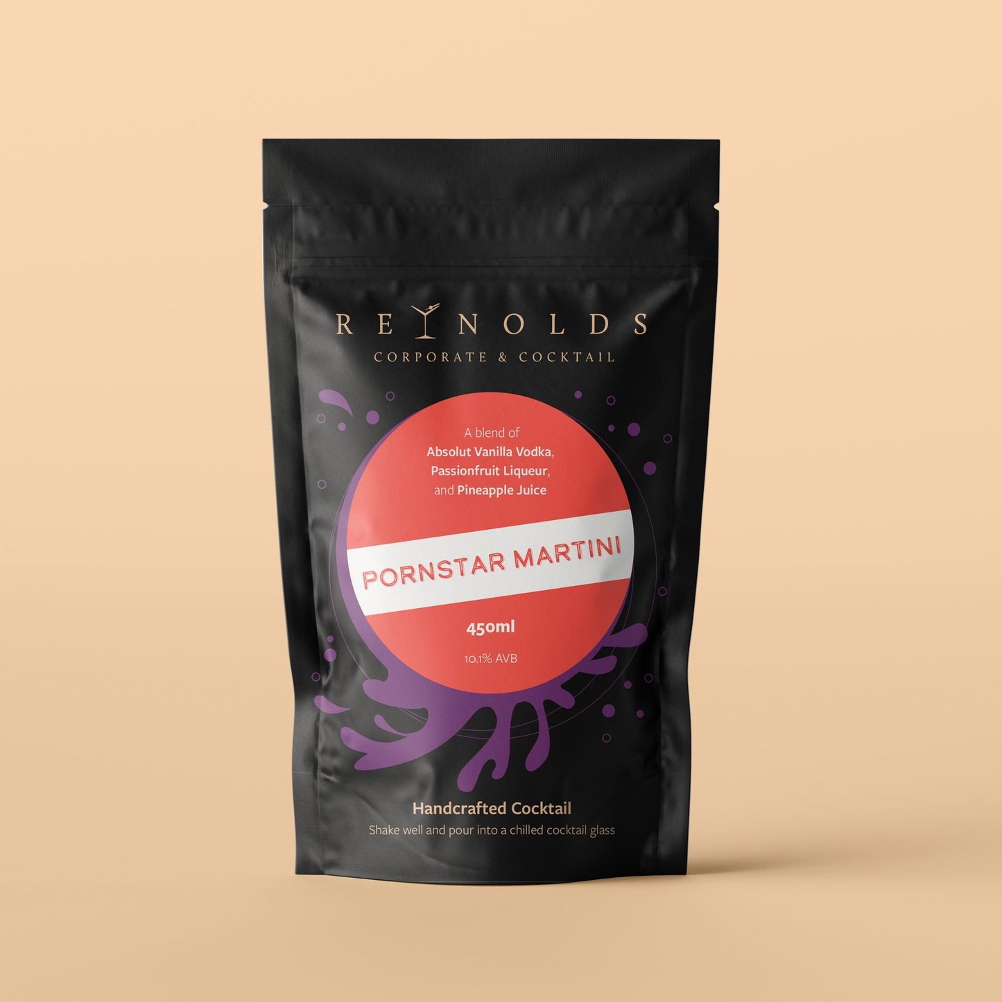 Reynolds Corporate & Cocktail - Pornstar Martini Handcrafted Cocktail-Handcrafted Cocktail-Fountainhall Wines