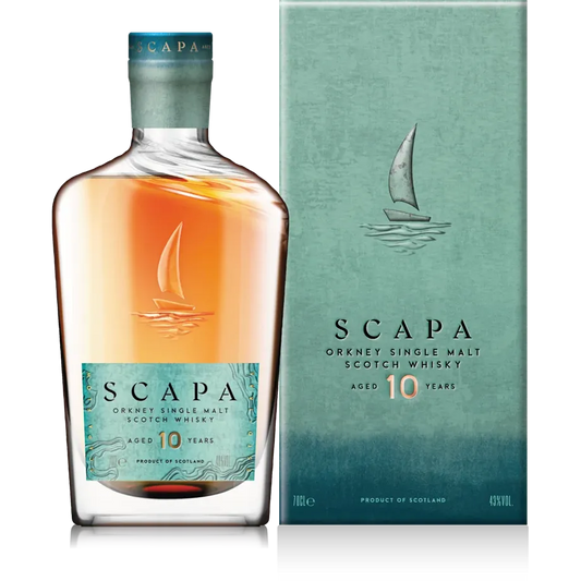 Scapa 10 Year Old - Single Malt Scotch Whisky-Single Malt Scotch Whisky-Fountainhall Wines