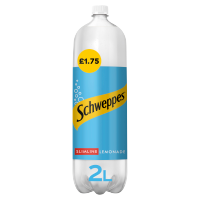Schweppes Slimline Lemonade 2 Litre (Price Marked £1.75)-Soft Drink-5000112547634-Fountainhall Wines