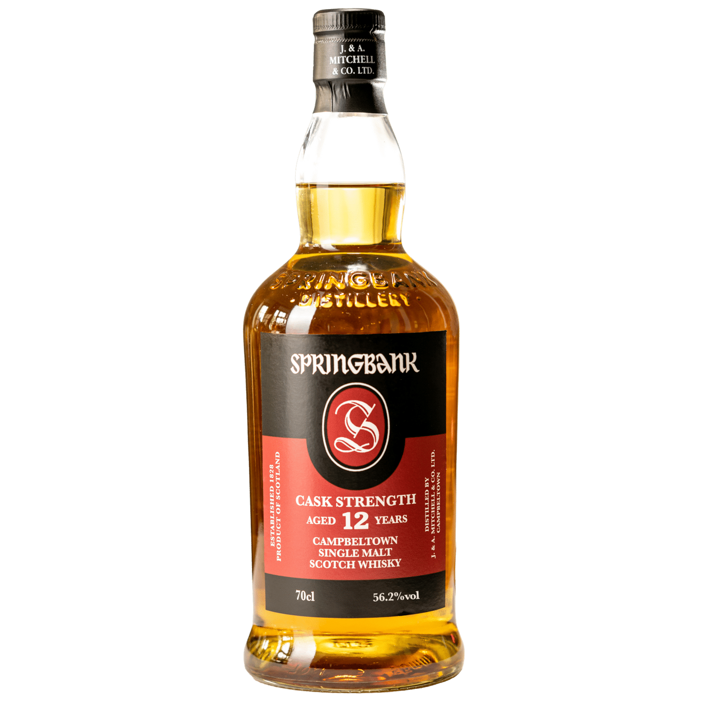 Springbank 12 Year Old Cask Strength 2024 56.2% - Single Malt Scotch Whisky-Single Malt Scotch Whisky-Fountainhall Wines