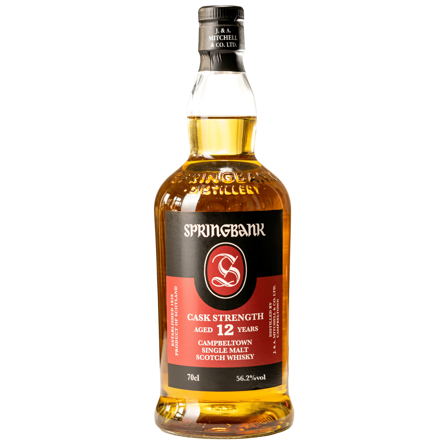 Springbank 12 Year Old Cask Strength 2024 56.2% - Single Malt Scotch Whisky-Single Malt Scotch Whisky-Fountainhall Wines