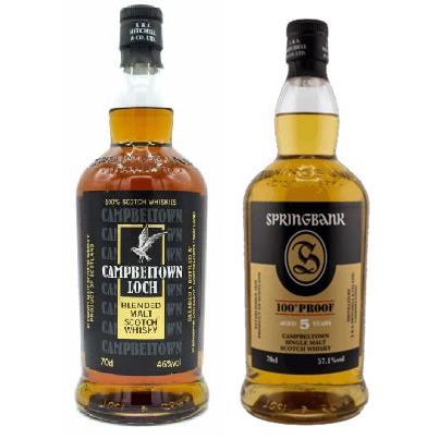 Springbank 5 Year Old 100 Proof 57.1% & Campbeltown Loch Bundle-Single Malt Scotch Whisky-Fountainhall Wines