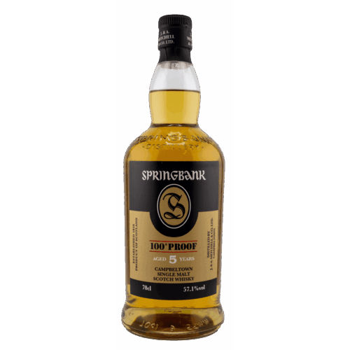 Springbank 5 Year Old 100 Proof 57.1% - Single Malt Scotch Whisky-Single Malt Scotch Whisky-Fountainhall Wines