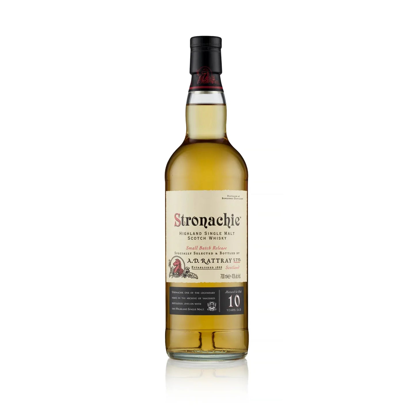 Stronachie 10 Year Old (Distilled At Benrinnes Distillery) (A.D. Rattray) - Single Malt Scotch Whisky-Single Malt Scotch Whisky-Fountainhall Wines