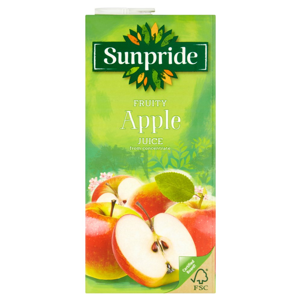 Sunpride Fruity Apple Juice (From Concentrate) Litre-Soft Drink-Fountainhall Wines