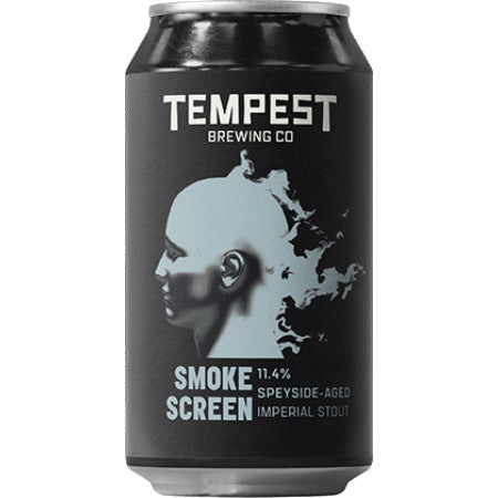 Tempest Brewing Co - Smoke Screen - Islay Aged Imperial Stout 330ml-Scottish Beers-Fountainhall Wines