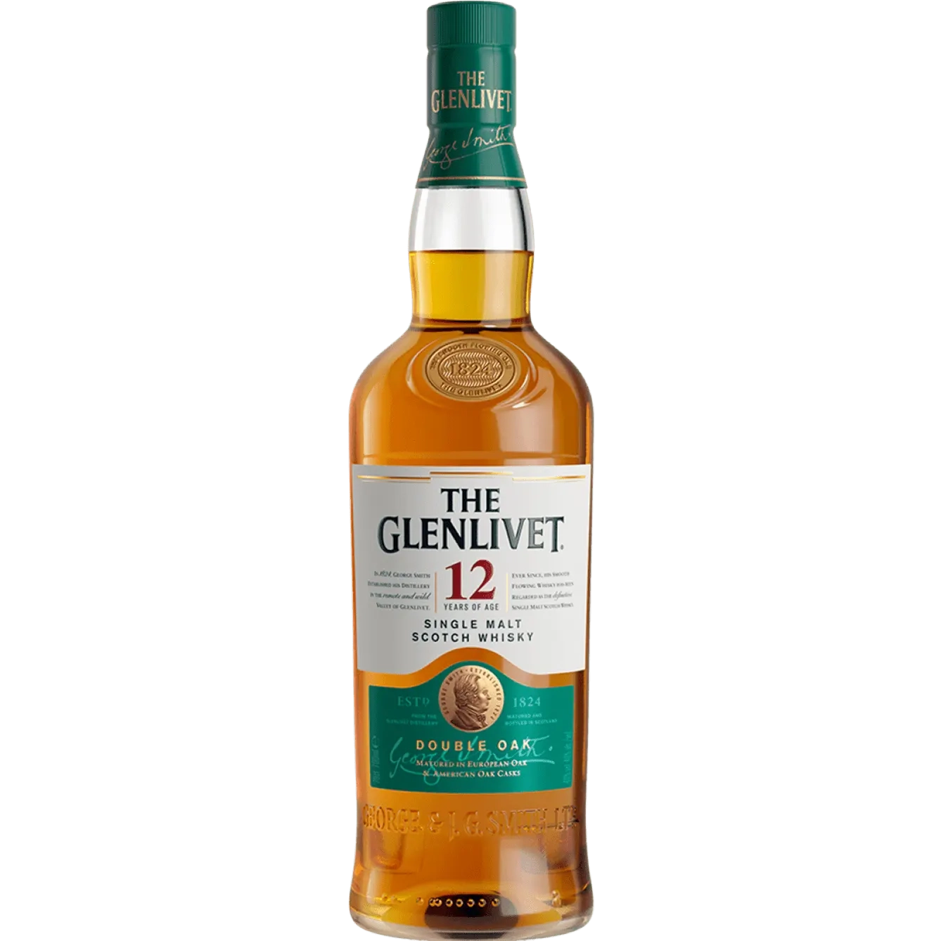 The Glenlivet 12 Year Old - Double Cask - Single Malt Scotch Whisky-Single Malt Scotch Whisky-Fountainhall Wines