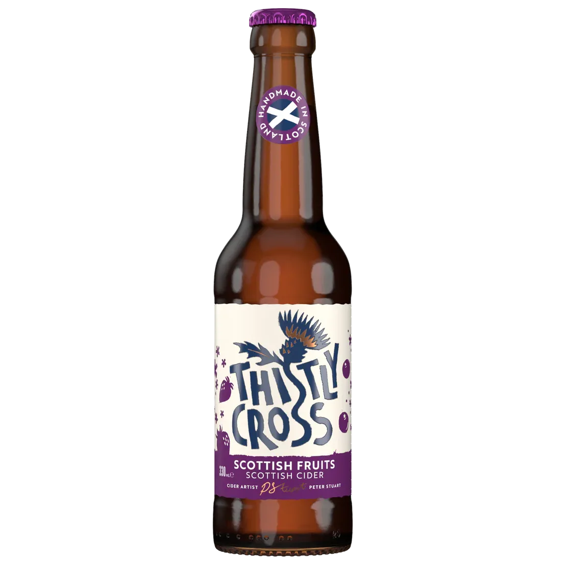 Thistly Cross Scottish Fruits Scottish Cider 330ml-Cider-Fountainhall Wines