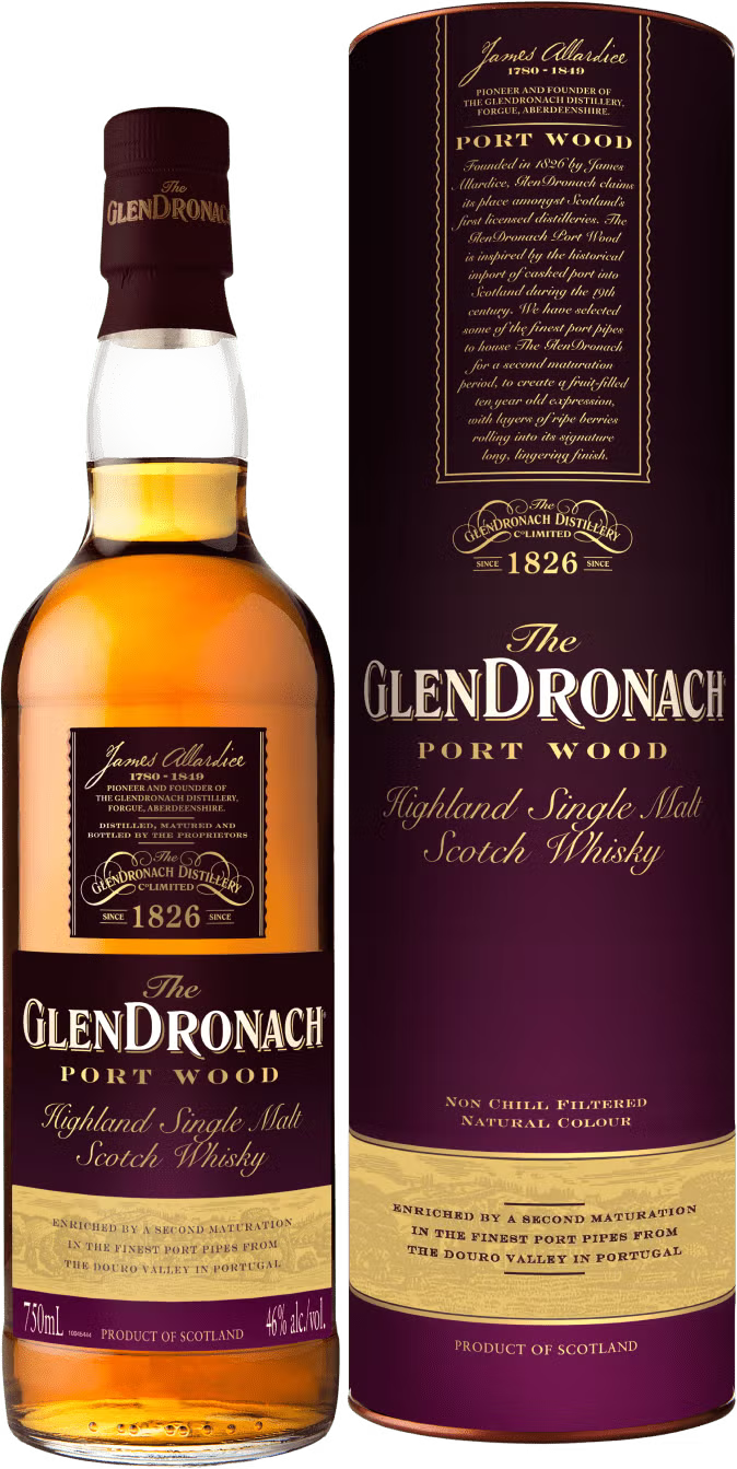 GlenDronach Port Wood - Single Malt Scotch Whisky