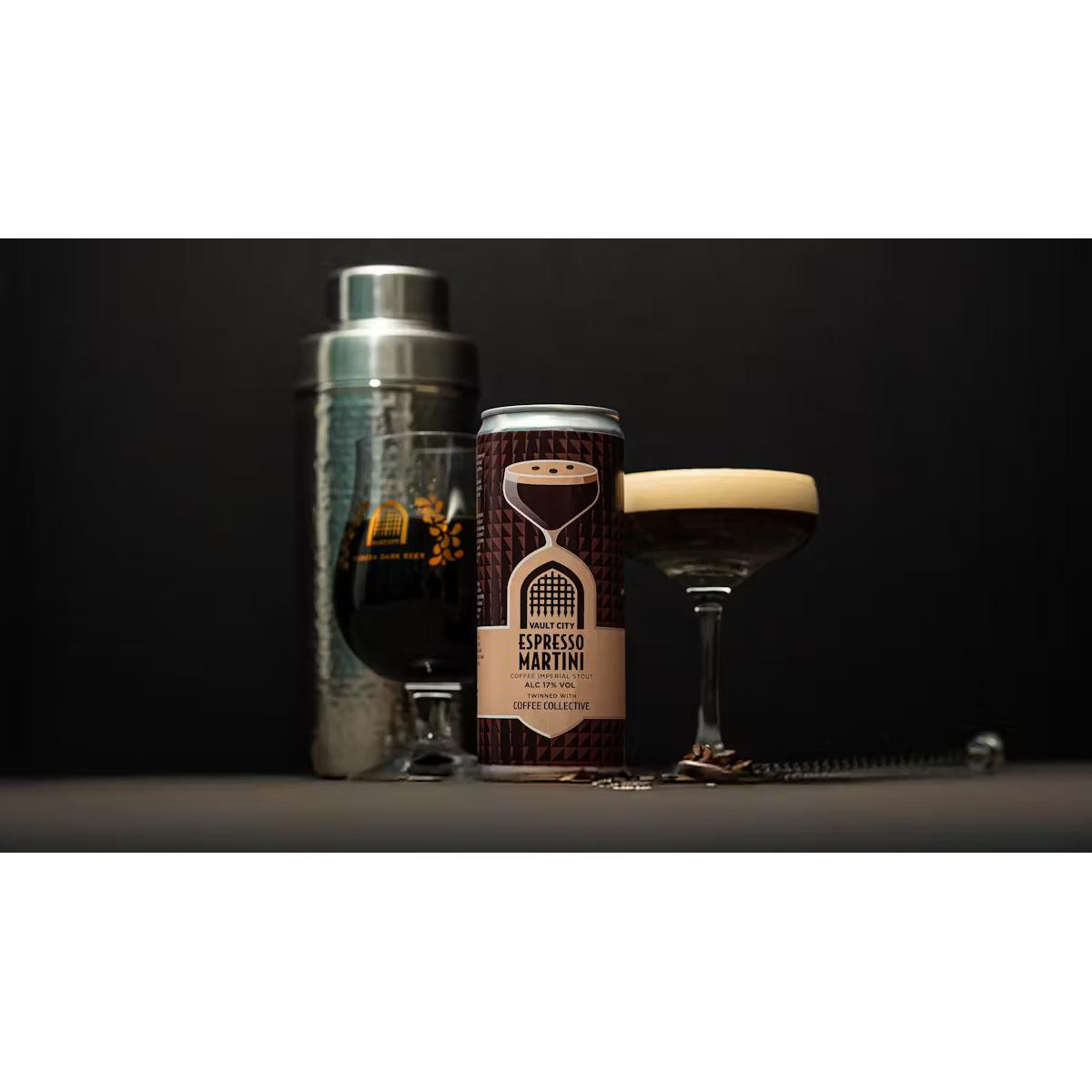 Vault City Espresso Martini - Coffee Imperial Stout 330ml Can-Scottish Beers-Fountainhall Wines