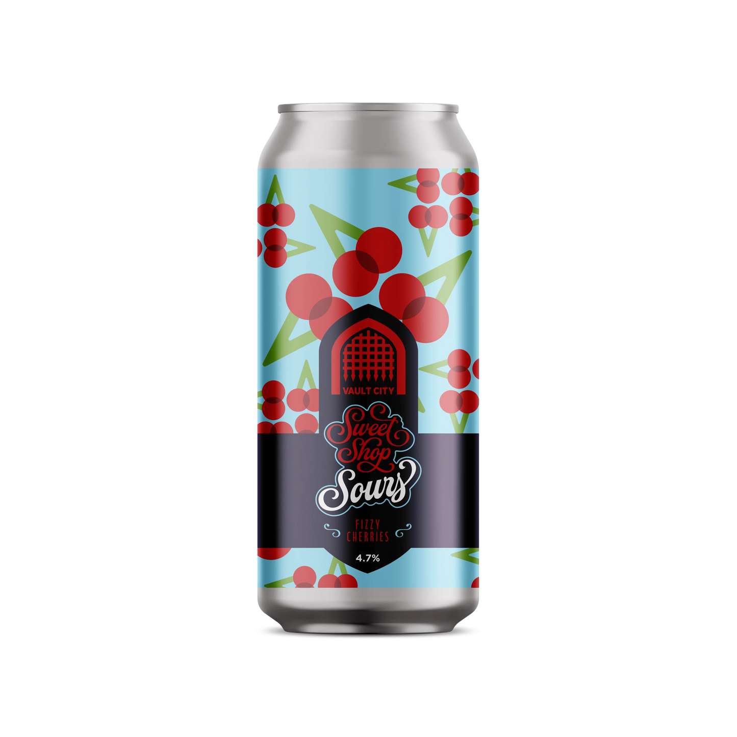 Vault City Sweet Shop Fizzy Cherries - Sour 440ml-Scottish Beers-Fountainhall Wines