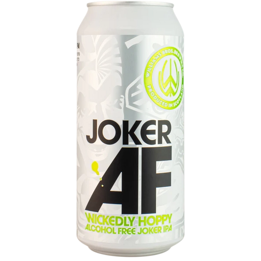 Williams Brothers Joker AF - Alcohol Free IPA 0.5% 440ml Can - Gluten Free-Scottish Beers-Fountainhall Wines