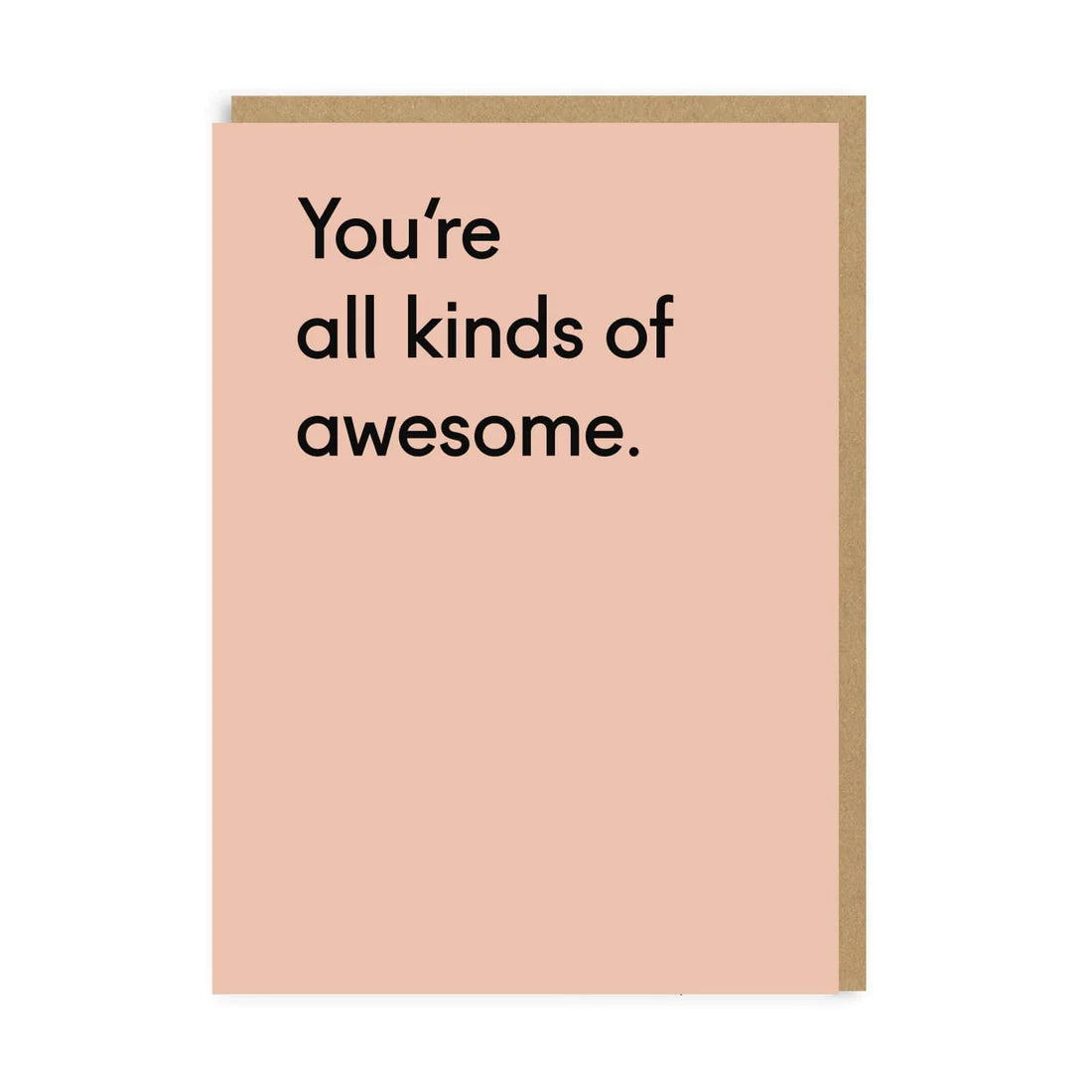 You're All Kinds of Awesome Card (From My Beautiful Caravan)-Fountainhall Wines
