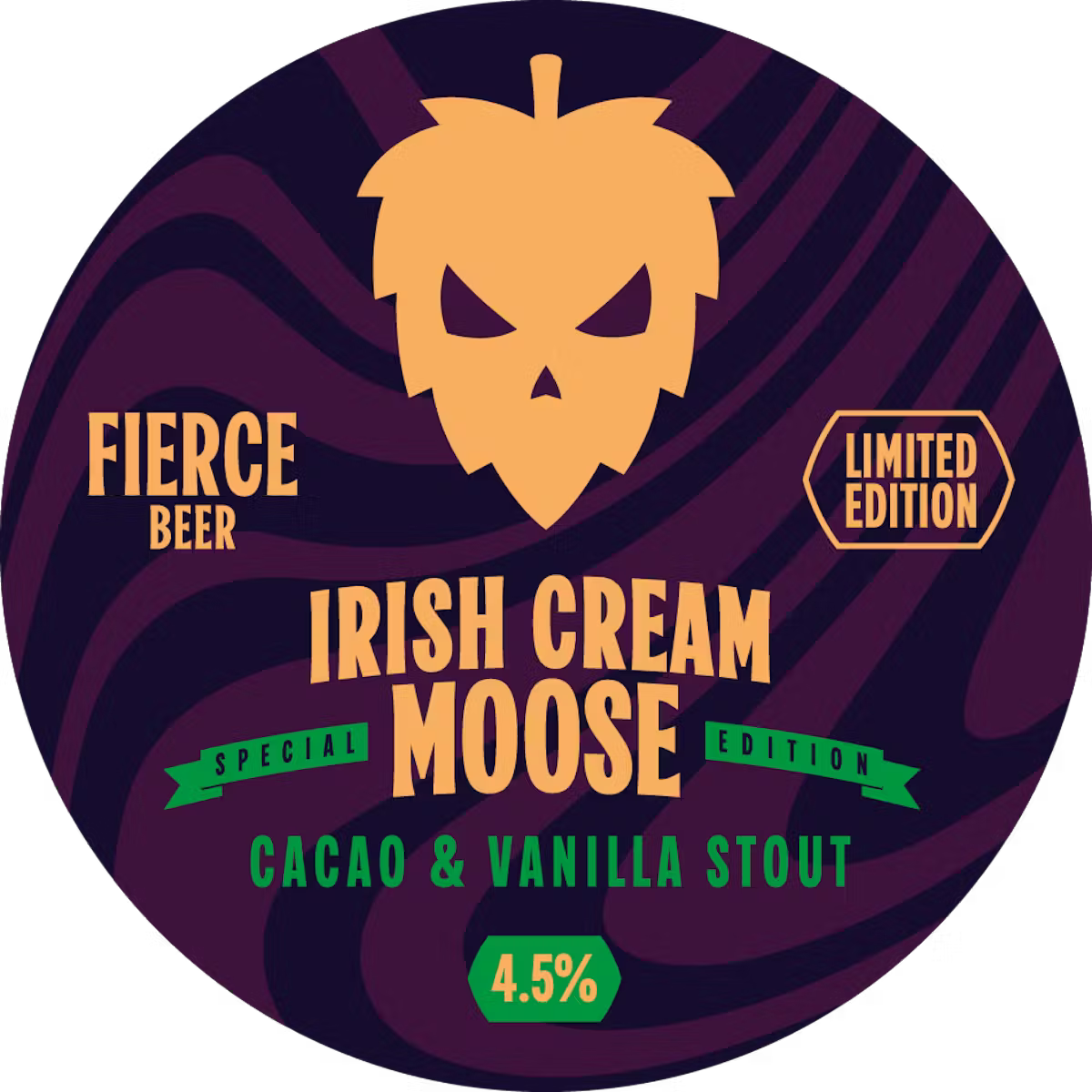 Fierce Irish Cream Moose 440ml Can