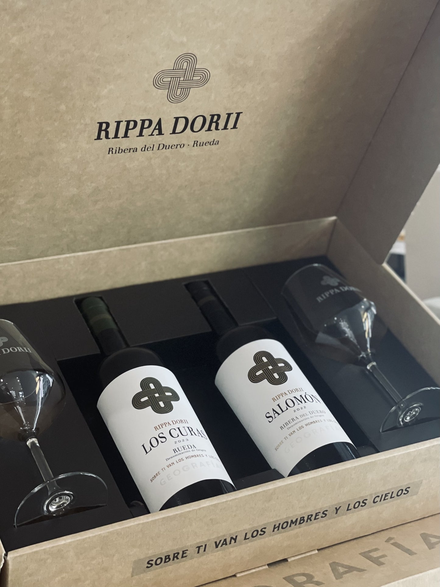 Rippa Dorii Rueda / Ribera del Duero (White/Red Gift Box) 2x75cl