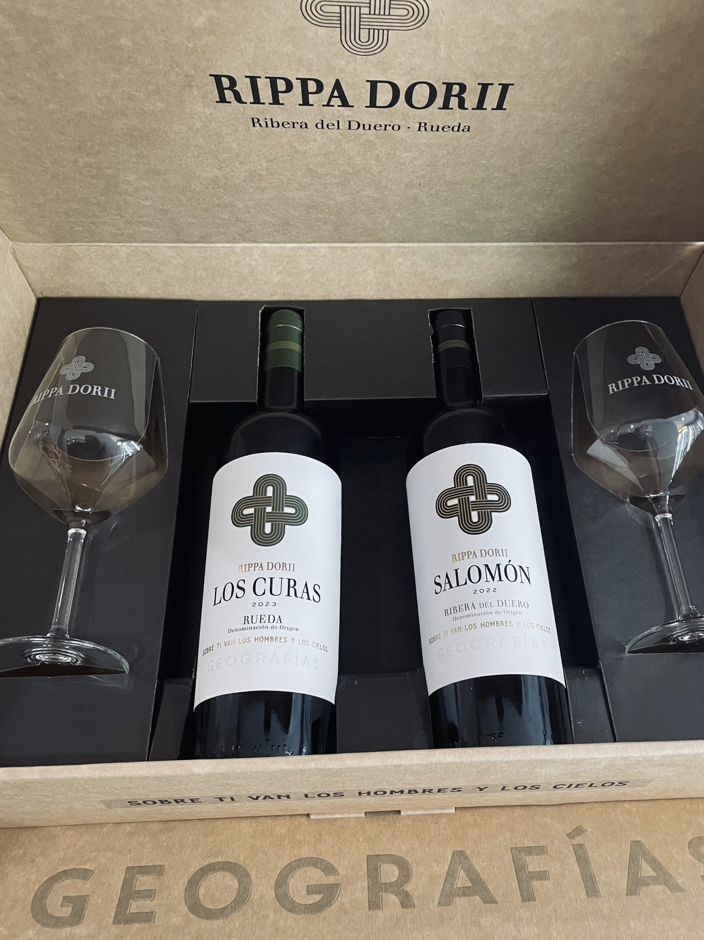 Rippa Dorii Rueda / Ribera del Duero (White/Red Gift Box) 2x75cl
