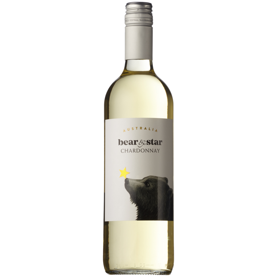 187ml Bear & Star Chardonnay-Single Serve Wine-Fountainhall Wines