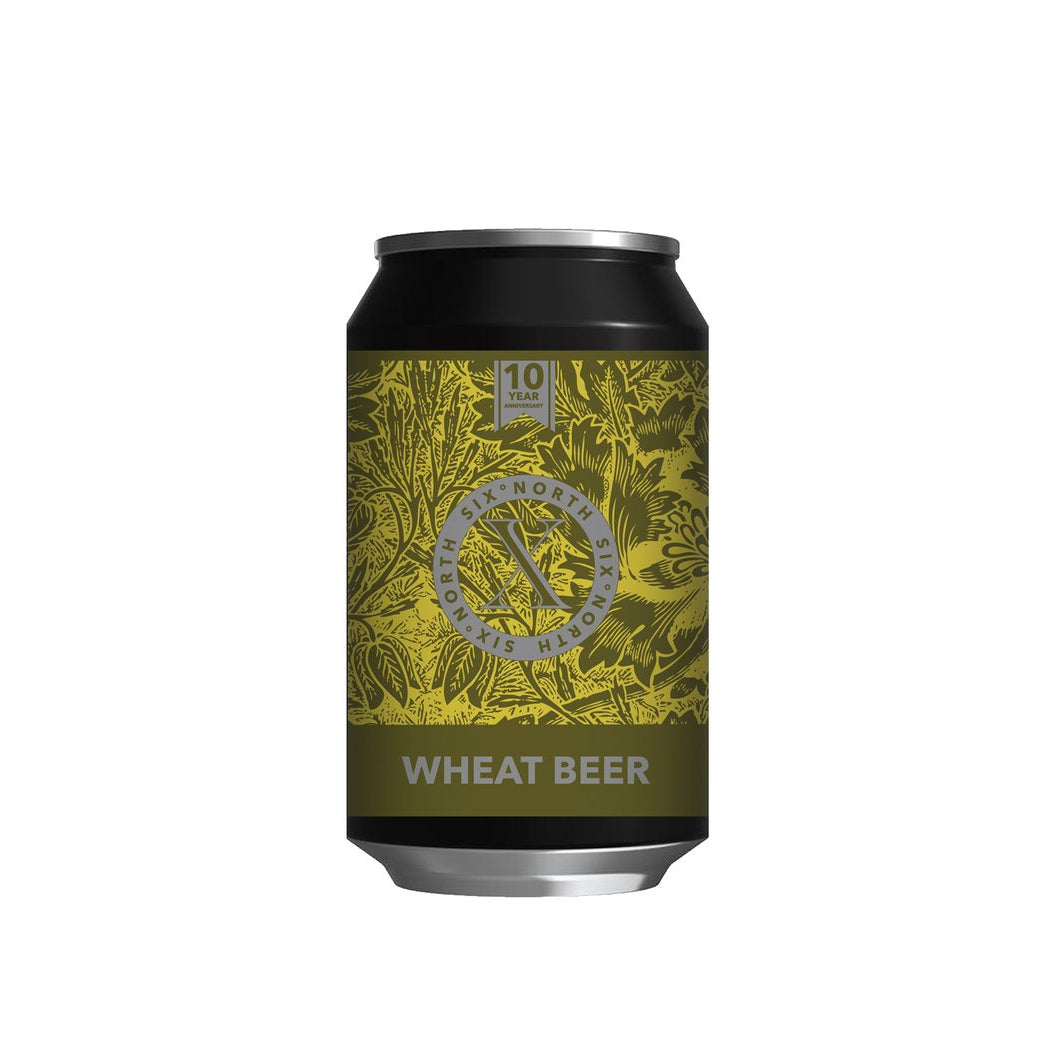6 Degrees North (6DN) 10th Anniversary Series - Wheat Beer (Beer #3) 330ml Can-Scottish Beers-Fountainhall Wines