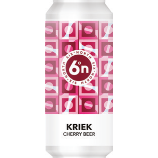 6 Degrees North (6DN) Kriek - Cherry Beer 440ml Can-Scottish Beers-Fountainhall Wines